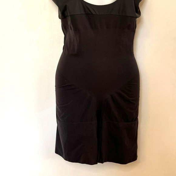 NWT SPANX OPEN BUST MID-THIGH SHAPER BODY SUIT PLUS SIZE 3X - Picture 4 of 16